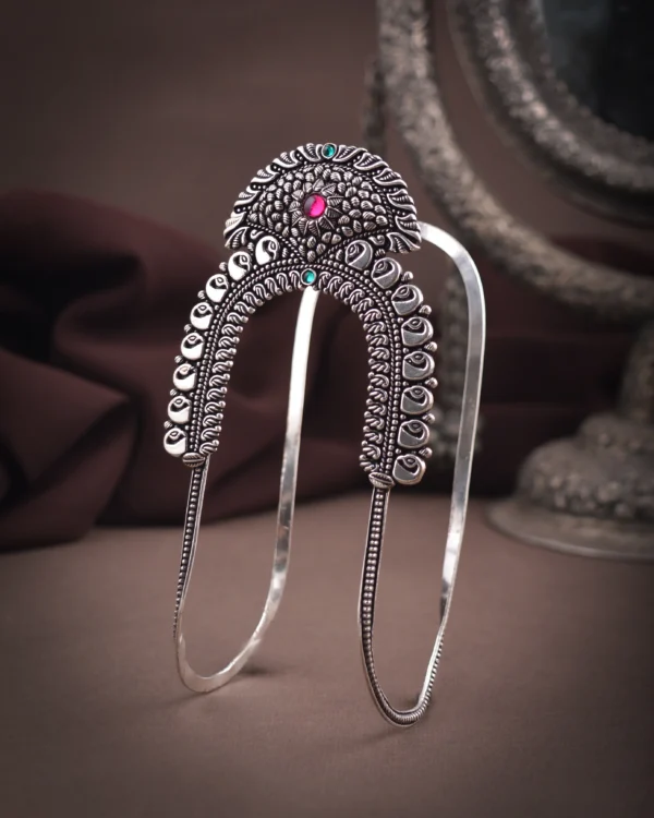 Embrace Timeless Elegance with Our Oxidized Bajubandh Collection