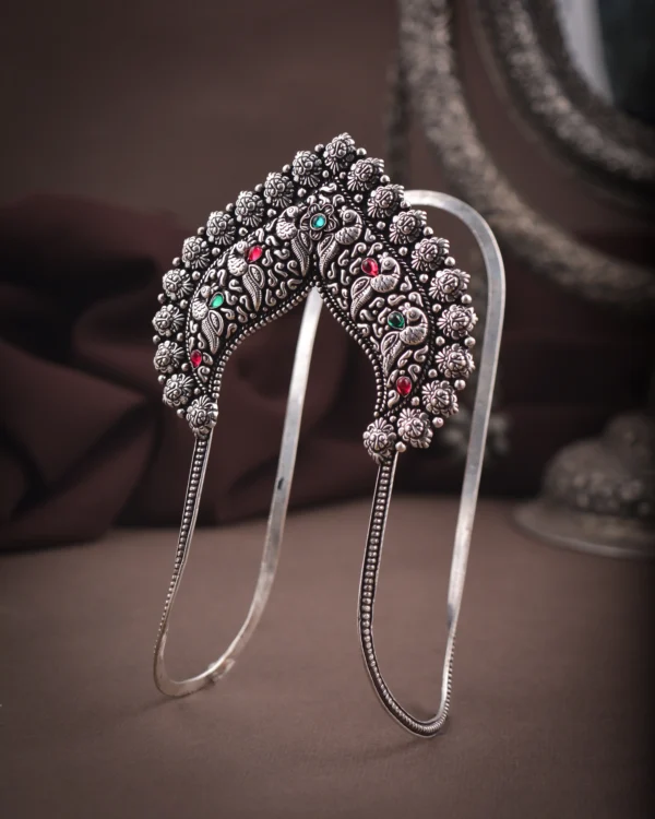 Embrace Timeless Elegance with Our Oxidized Bajubandh Collection