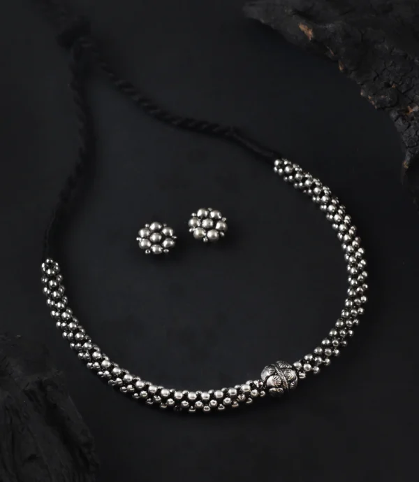 Oxidised K Single Beads Thushi