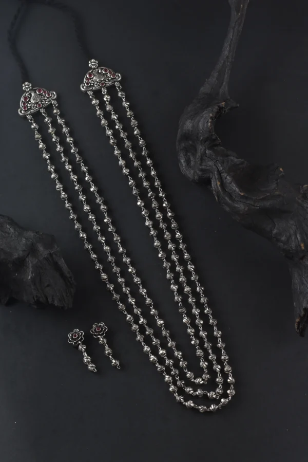 Oxidised 3 Layer Mohan Mala